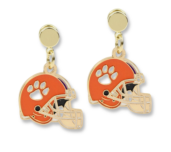 Clemson Tigers Helmet Earring