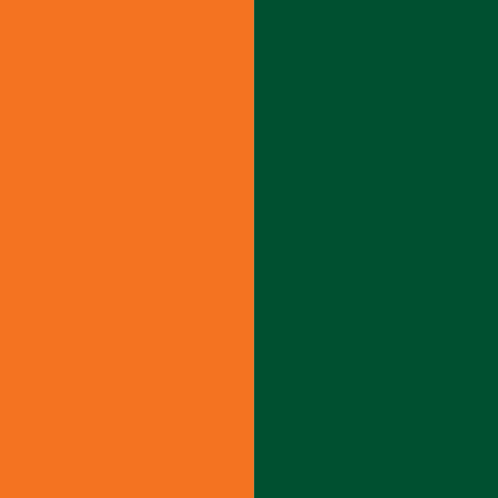 Orange + Green