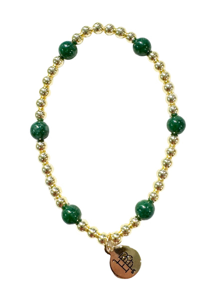 Lexi Stacker Bracelet - Green