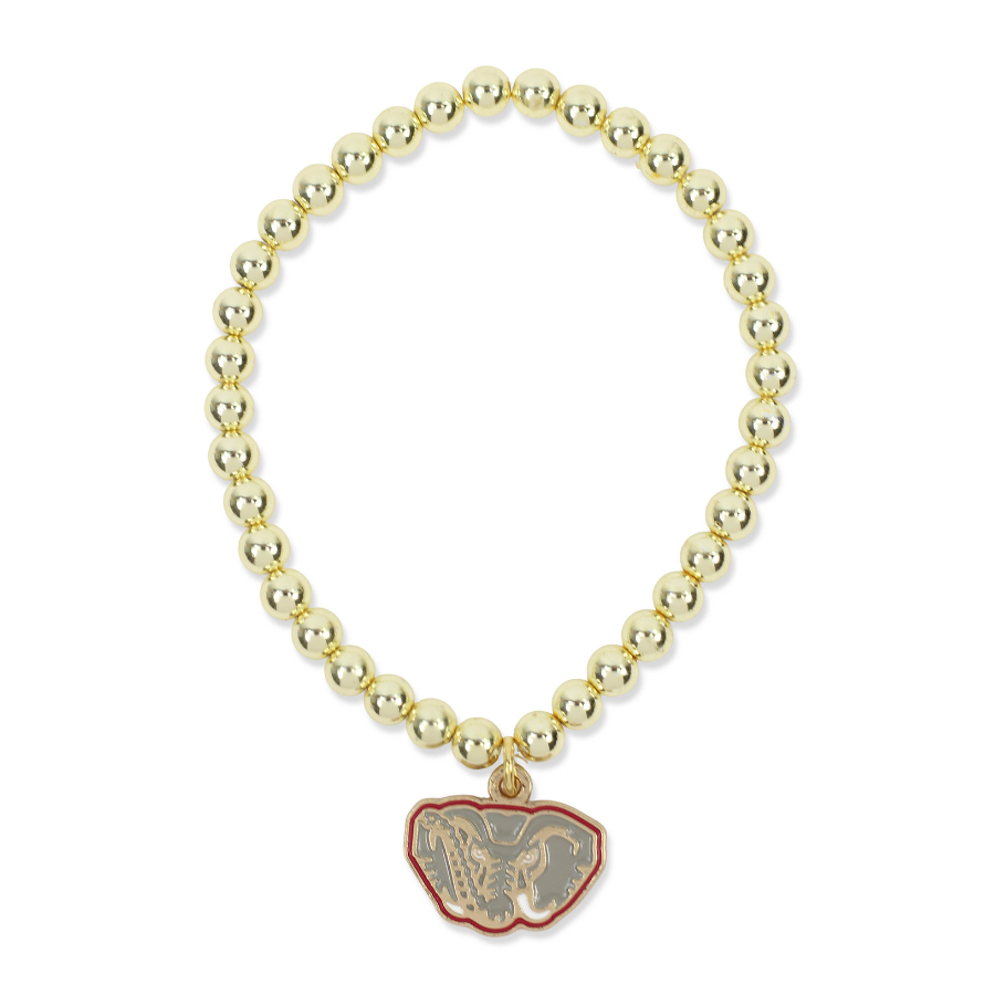 Gold Midi Stretch Bracelet - Big Al