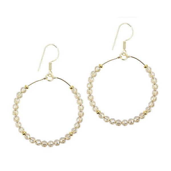 The Chloe Earring - Mini Champagne