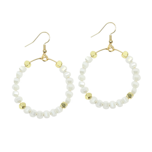 The Chloe Earring - White