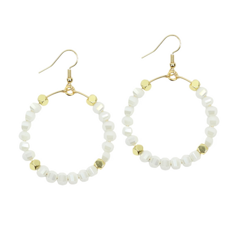 The Chloe Earring - White