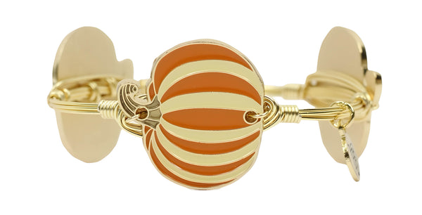 The Striped Pumpkin Bangle Bracelet