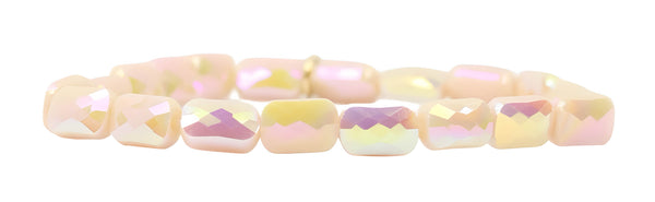 Blush Stacker Stretch Bracelet