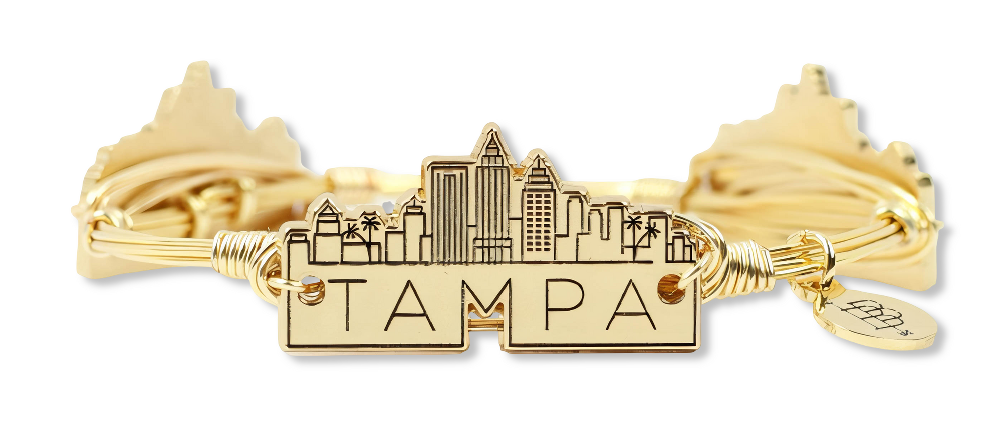 The Tampa Skyline Bangle Bracelet