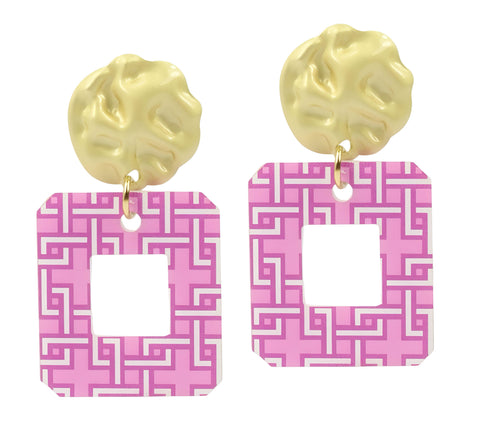 The Suzie Earring - Palm Beach