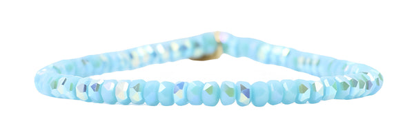 Stacker Stretch Bracelet - Cool Blue