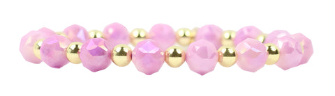 Annie Stacker Bracelet - Peony