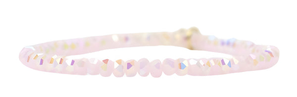 Stacker Stretch Bracelet - Micro Pink