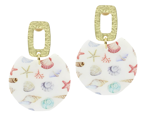 The Leighton Earring - Seaside