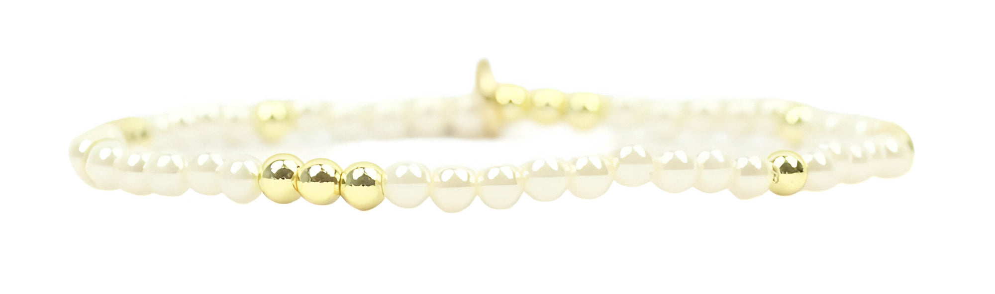 Stacker Stretch Bracelet - Micro Pearl Mix
