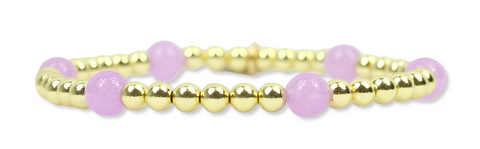 Lexi Stretch Bracelet - Lilac