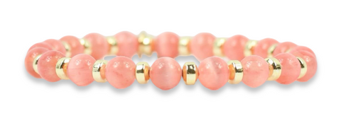 Mini Annie Stretch Bracelet - Coral Cove
