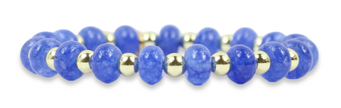 Annie Stretch Bracelet - Americana Blue