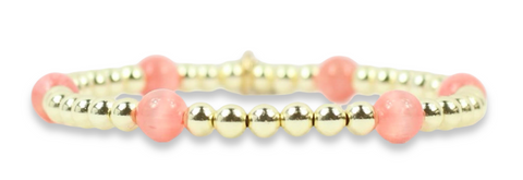 Lexi Stretch Bracelet - Coral Cove