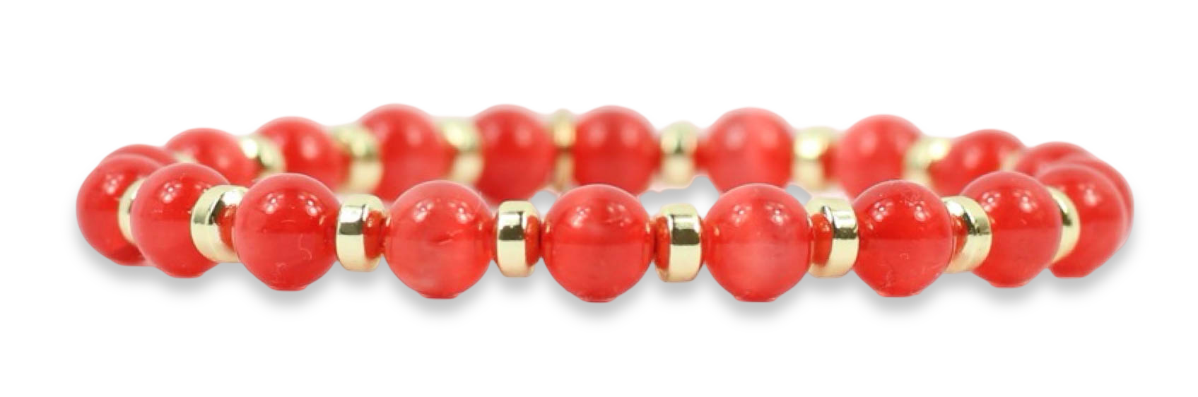Gigi Stretch Bracelet - Firecracker