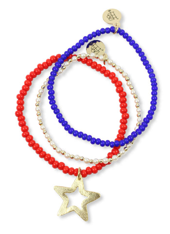 Stretchy Stack - Stars + Stripes