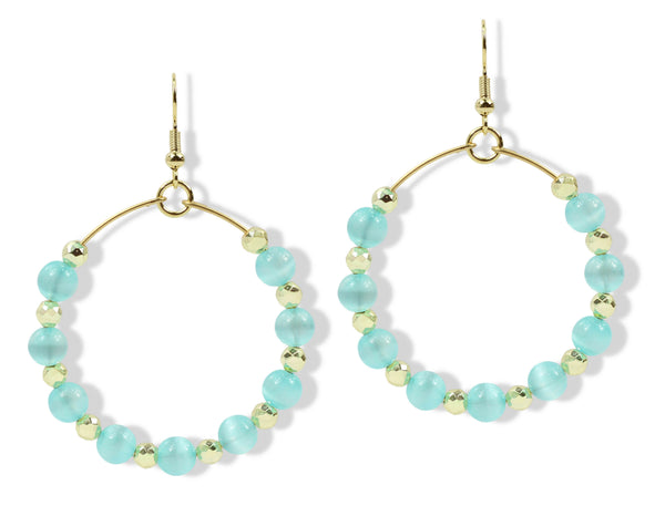 The Chloe Earring - Aruba Breeze