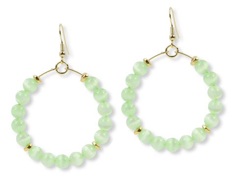 The Chloe Earring - Key Lime
