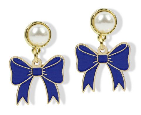 The Meredith Earring - Blue