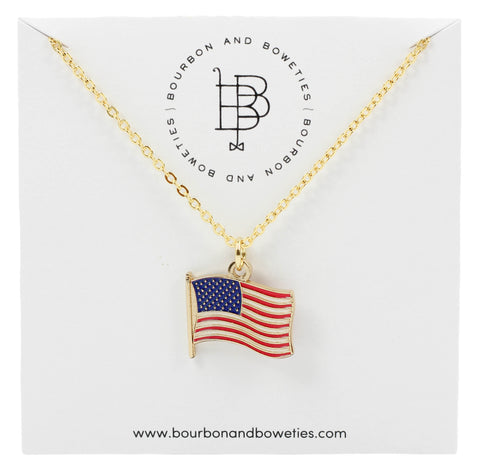 The American Flag Necklace