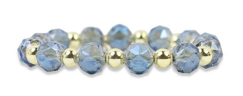 Shelby Stretch Bracelet - Blue Sparkle