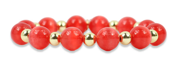 Shelby Stretch Bracelet - Firecracker