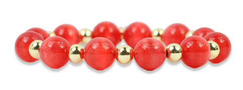 Shelby Stretch Bracelet - Firecracker