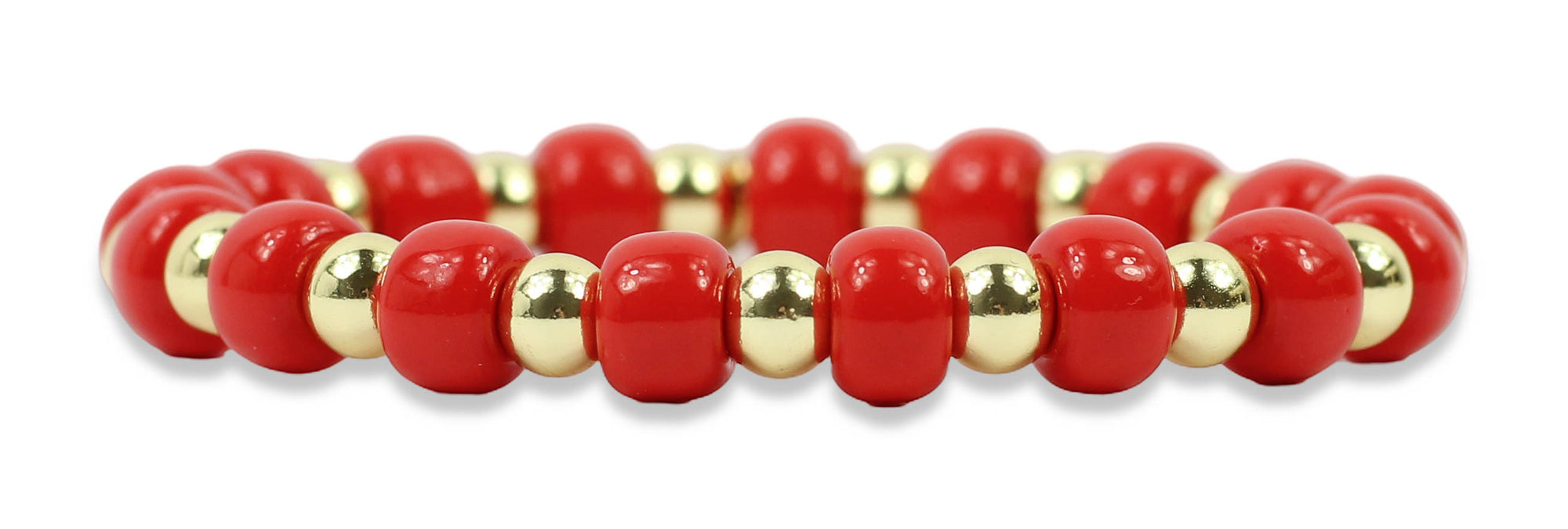 Annie Stretch Bracelet - Americana Red