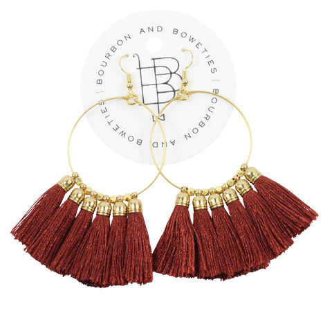 The Tahiti Earring - Rust