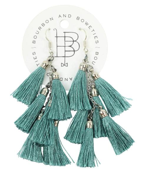 The Kelly Earring - Teal