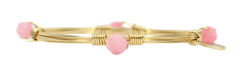 The Morgan Bangle - Strawberry Pink