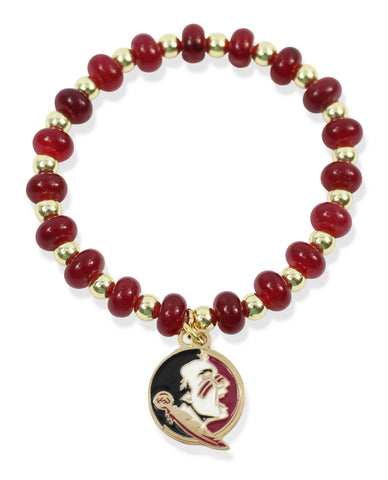 Annie Stacker Bracelet - Florida State Seminoles Logo