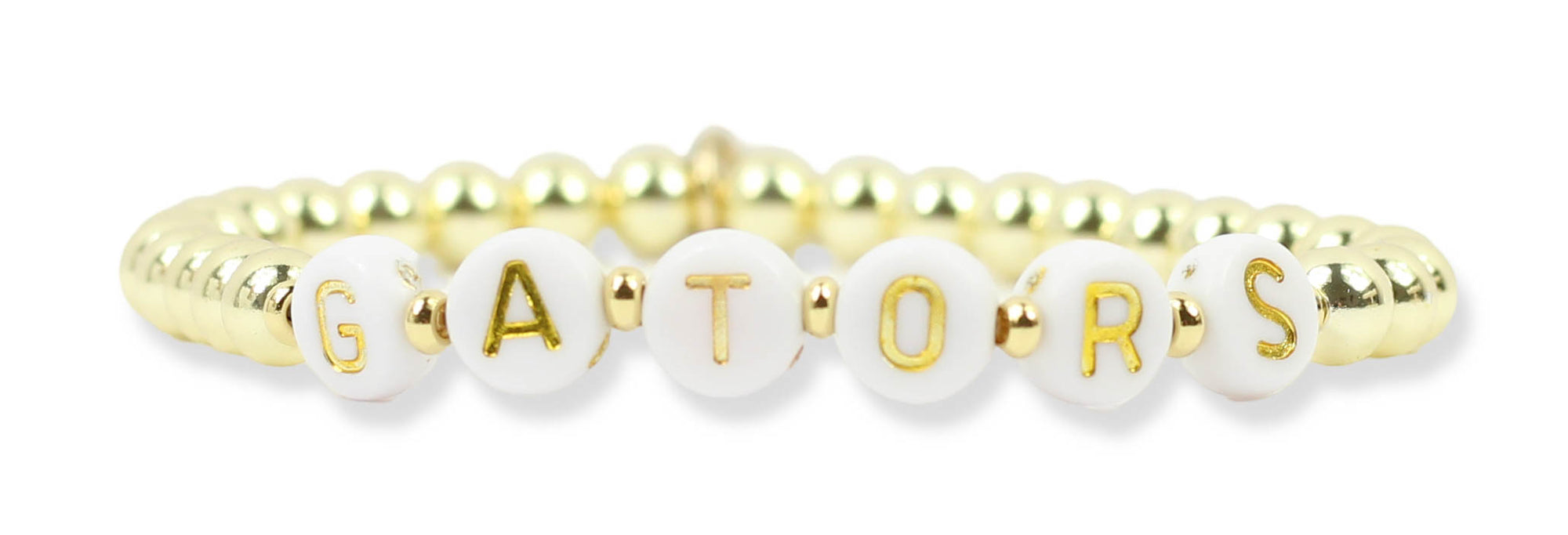 Gold Midi Stretch Bracelet - Gators