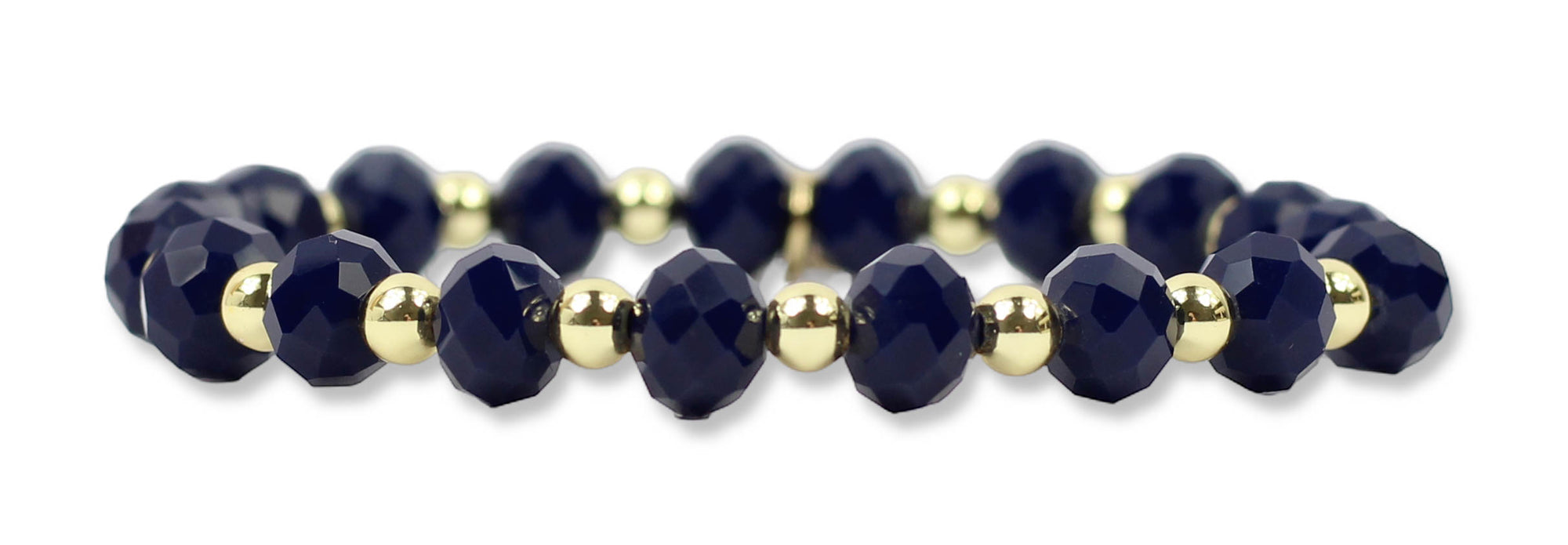 Annie Stretch Bracelet - Navy
