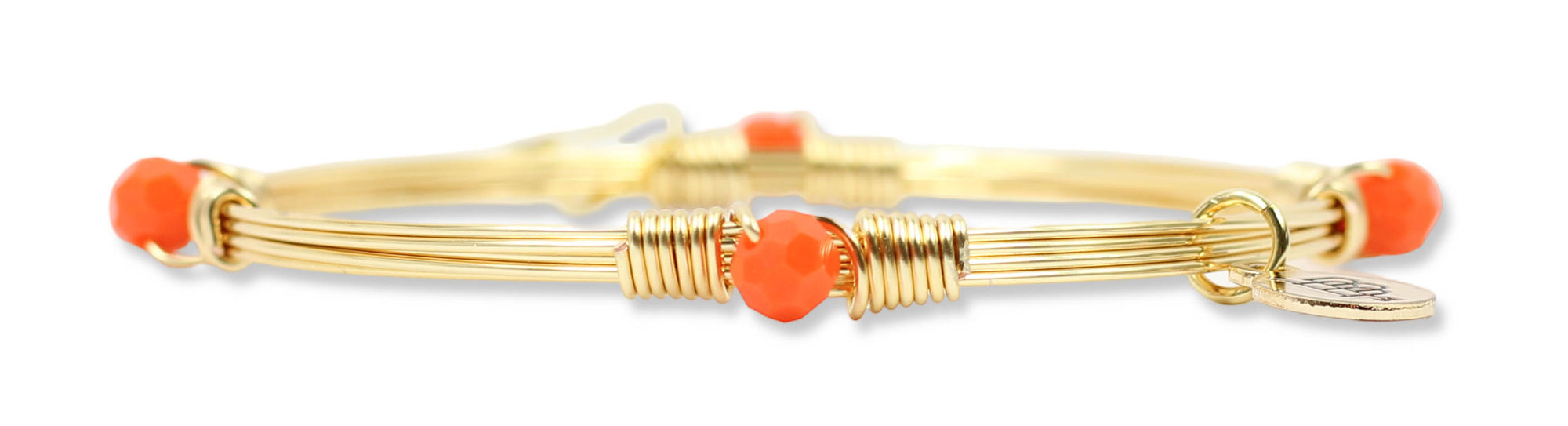 The Morgan Bangle - Bright Orange