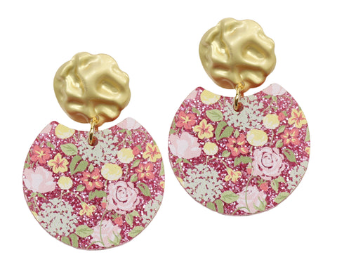 The Oakley Earring - Floral