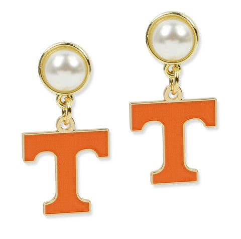Tennessee 'T' Logo Earring