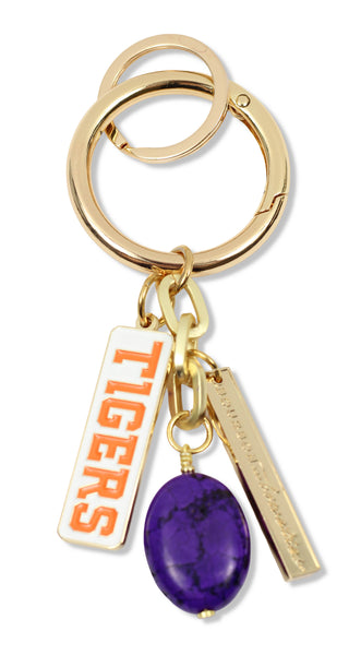 Bag Charm - Clemson Tigers