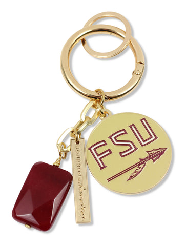 Keychain/Bag Charm - Florida State Seminoles