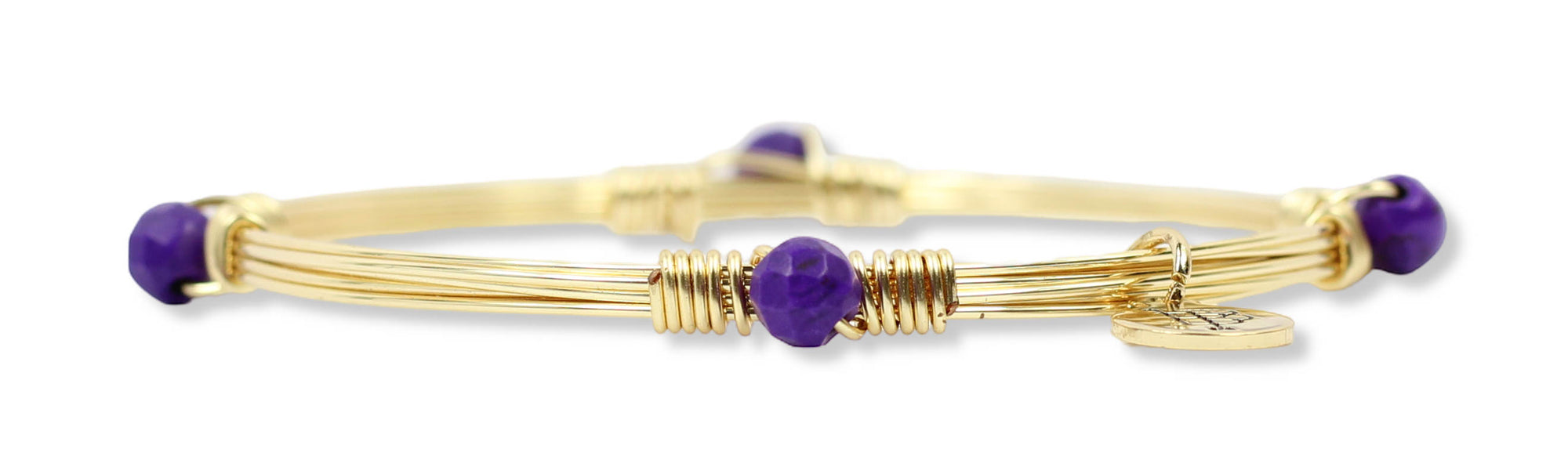 The Morgan Bangle - Purple