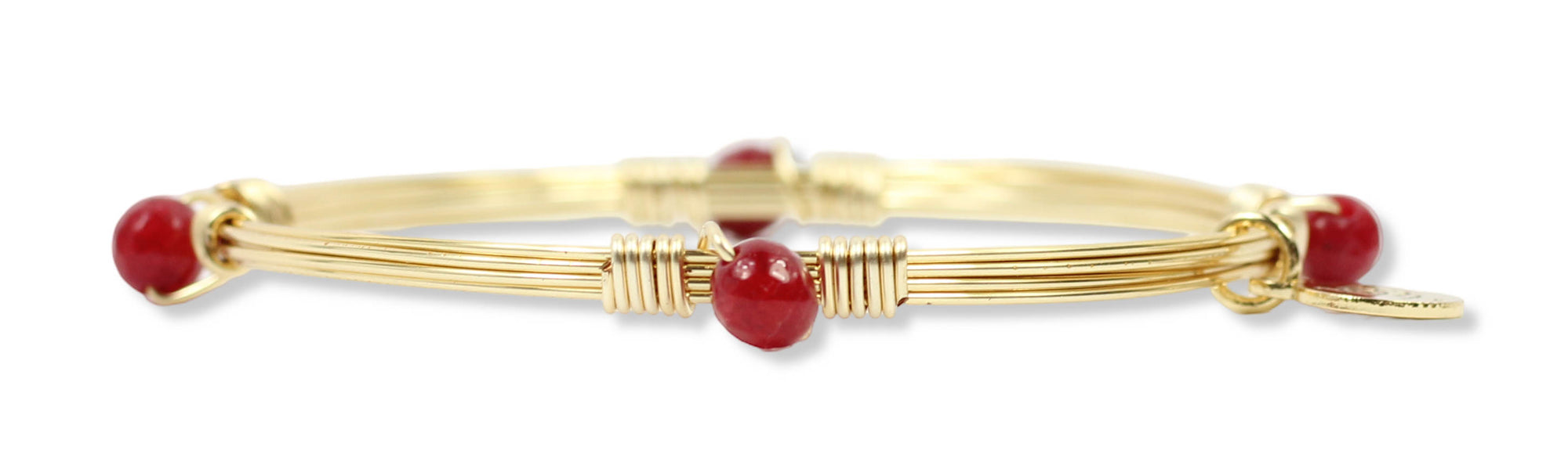 The Morgan Bangle - Maroon