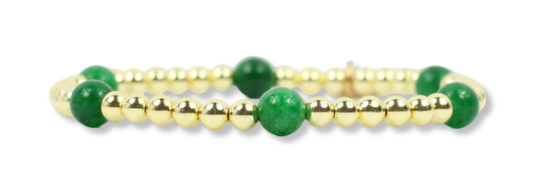 Lexi Stretch Bracelet - Green