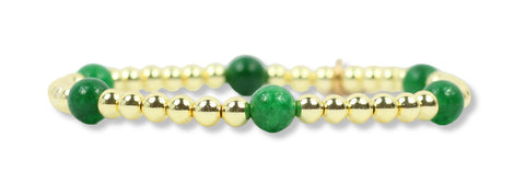 Lexi Stretch Bracelet - Green