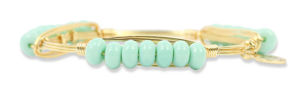 The Coastal Mint Bangle Bracelet