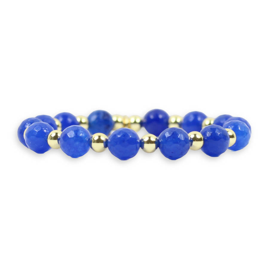 Annie Stretch Bracelet - Blue