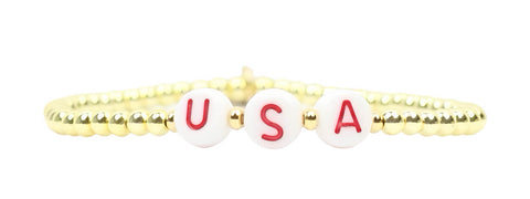 Stacker Stretch Bracelet - USA