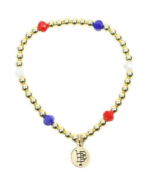 Lexi Stretch Bracelet - Patriotic