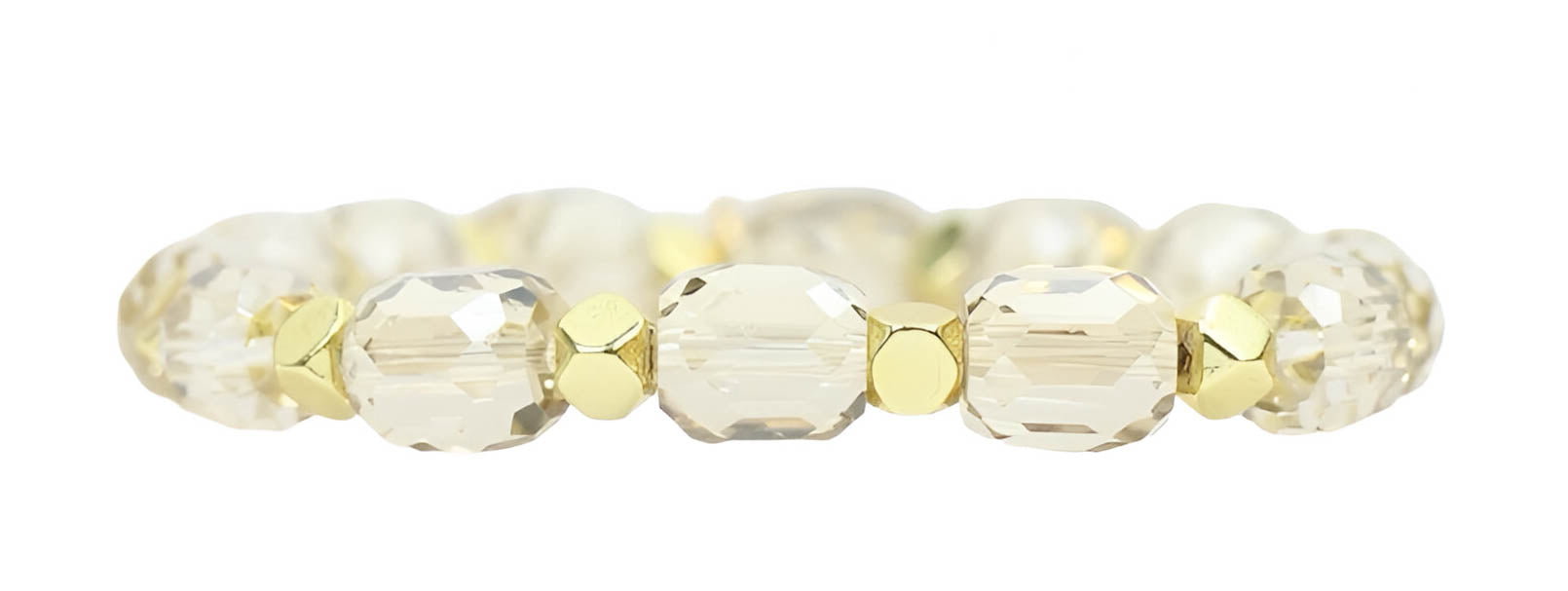 Annie Stretch Bracelet - Champagne